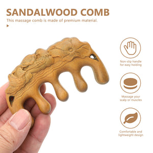 Anti-Static Comb Portable Hair Comb Massage Comb Scalp Massagers Meridian