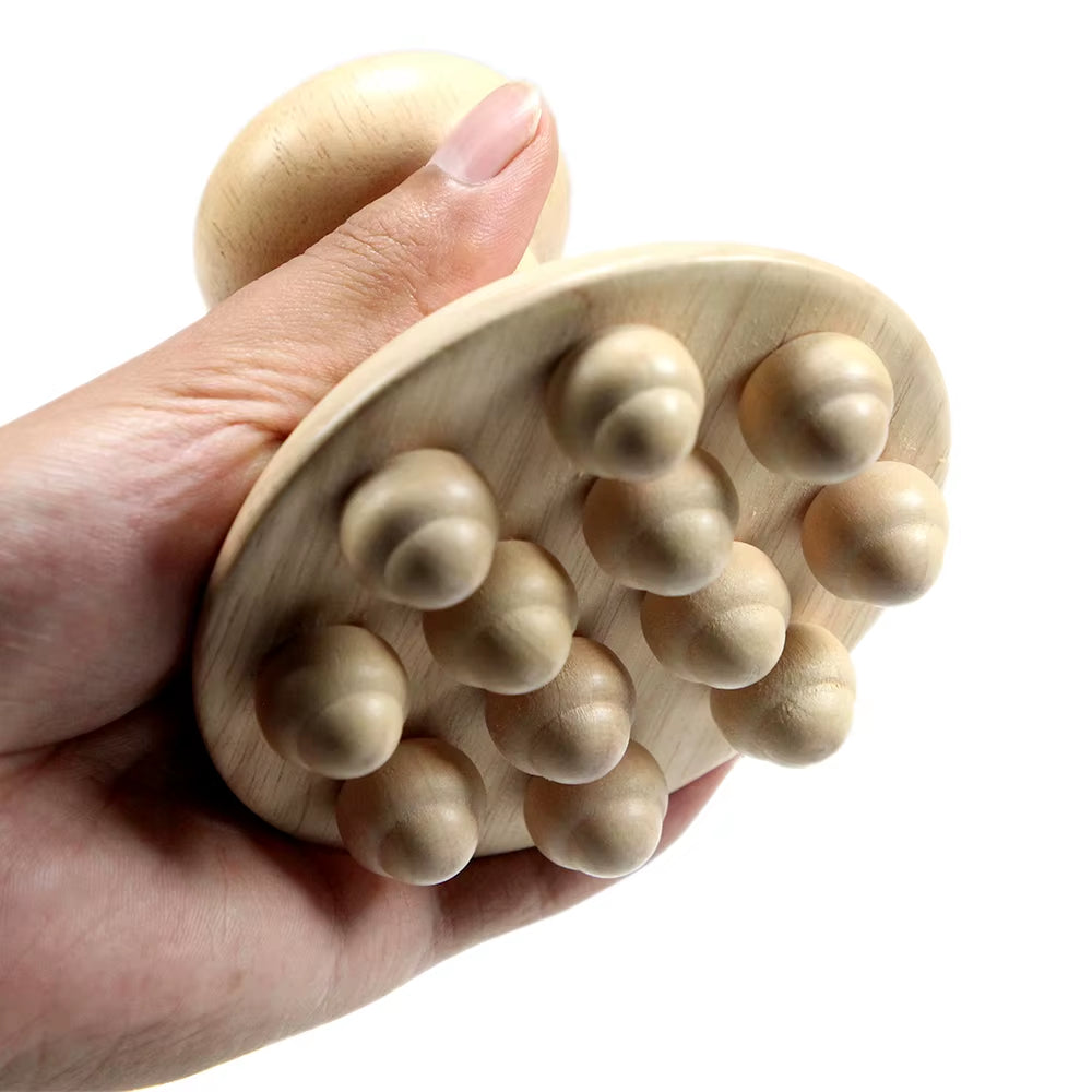 Wood Therapy Mushroom Massager