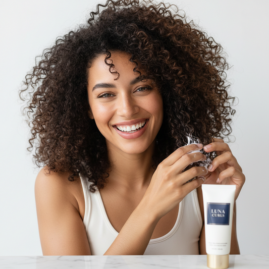 Black Castor Oil Curling Cream – Frizz-Free, Moisturising Curl Styler for All Hair Types