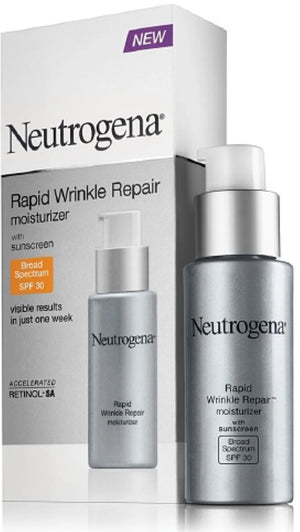 Rapid Wrinkle Repair Moisturizer, SPF 30, 1 Oz (Pack of 2)