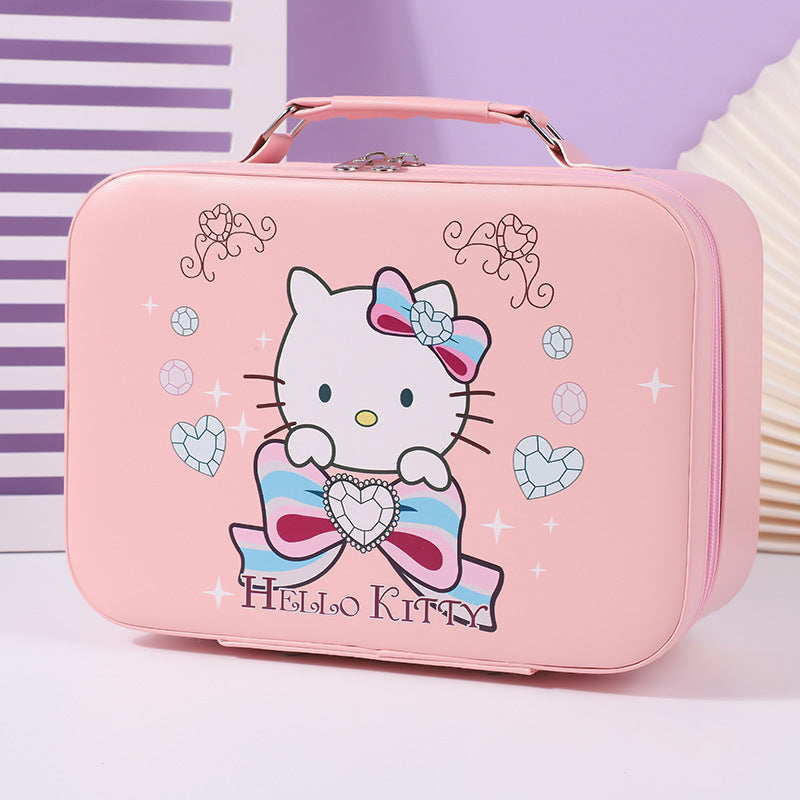 Zynerae Kuromi Makeup Bag — Large-Capacity Travel Cosmetic Organizer