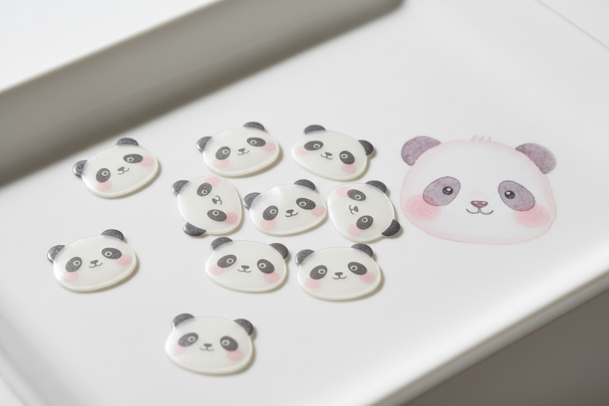 Cute Panda Hydrocolloid Acne Patches – 100 Invisible Pimple Stickers