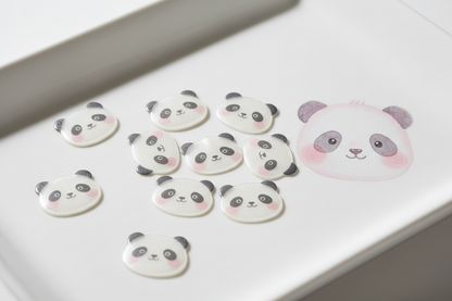 Cute Panda Hydrocolloid Acne Patches – 100 Invisible Pimple Stickers