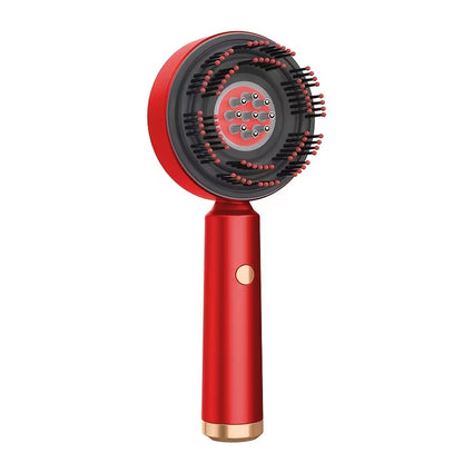EMS Electric Head Massager — Scalp Hair Growth Comb with Light Therapy.