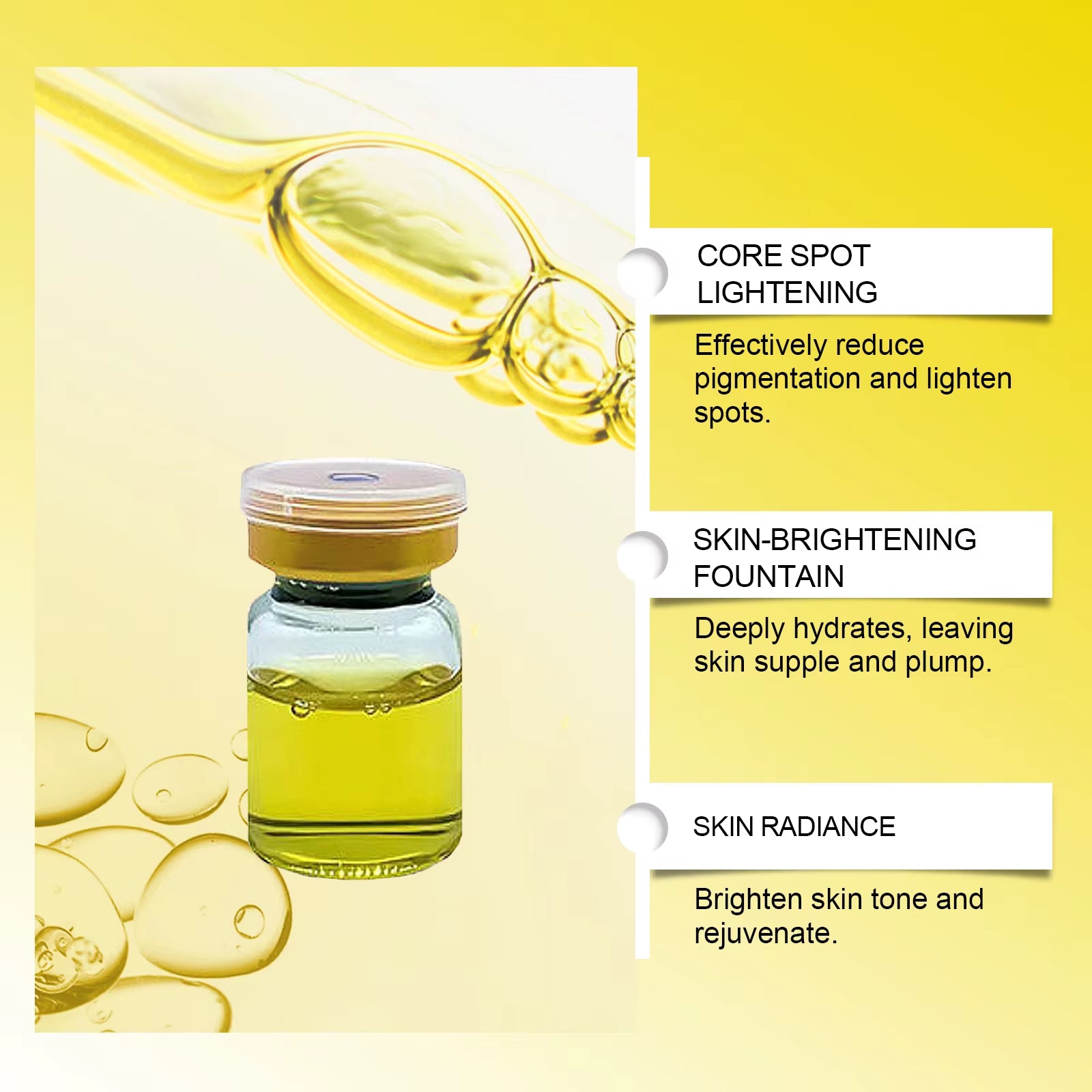 Hyaluronic Acid + Niacinamide Brightening Serum.