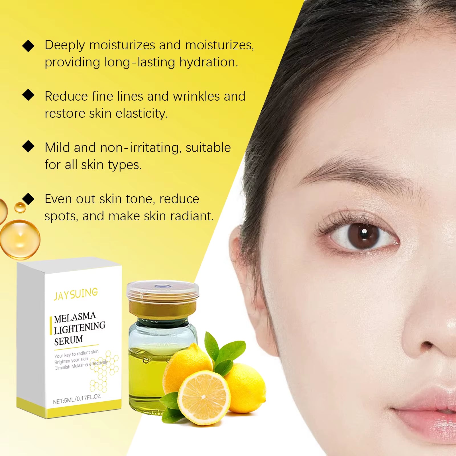 Hyaluronic Acid + Niacinamide Brightening Serum.