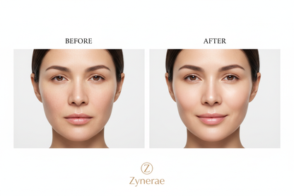 Zynerae Snail Mucin Repair Serum – Before & After Comparison