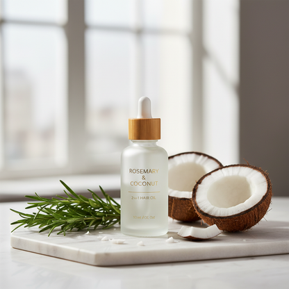 Rosemary & Coconut 2-in-1 Hair Oil hero shot