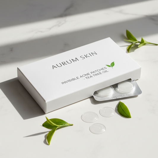 Zynerae Invisible Hydrocolloid Acne Patches with Tea Tree Oil hero product shot