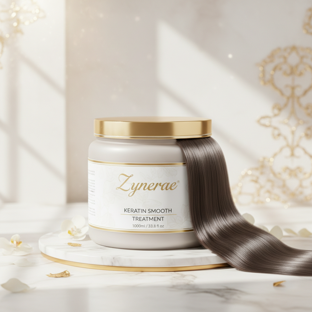 Zynerae Keratin Hair Straightening Treatment hero product shot