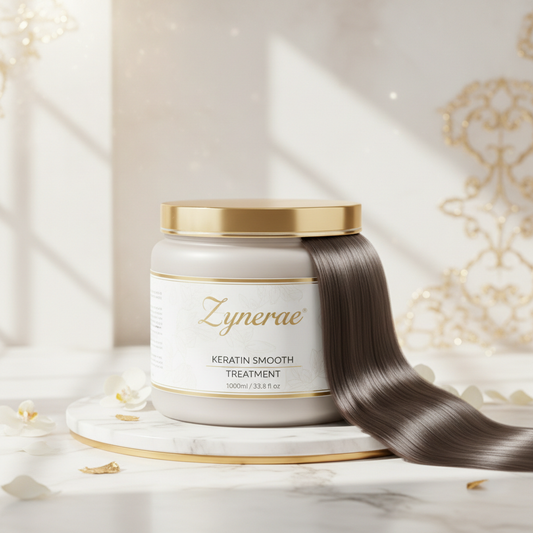 Zynerae Keratin Hair Straightening Treatment hero product shot