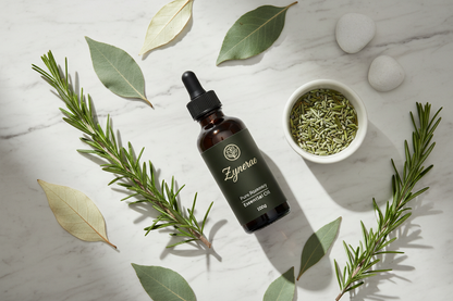 100% Pure Rosemary Essential Oil 100g - Hair, Scalp & Aromatherapy by Zynerae