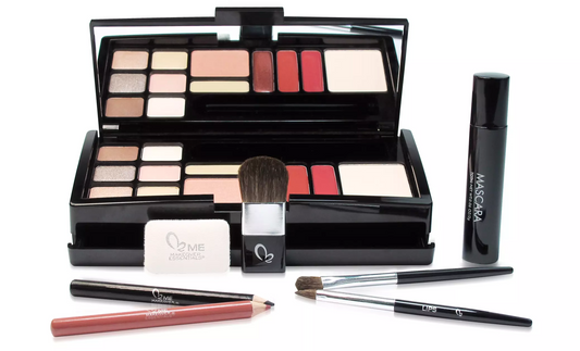 Makeup Kit for Girls & Women, Full Makeup Set with Palette, Brushes & Lip Gloss