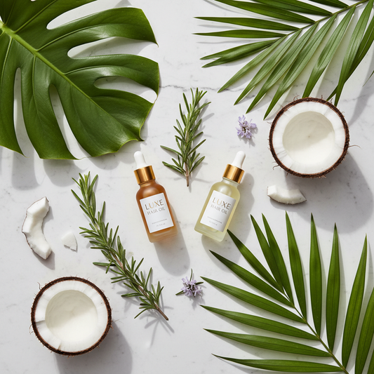 Rosemary & Coconut Hair Oil Hero