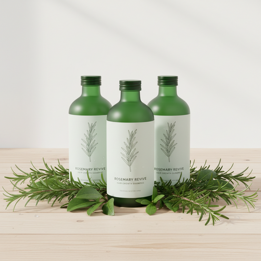 Rosemary Hair Growth Shampoo with Hydrolyzed Keratin.