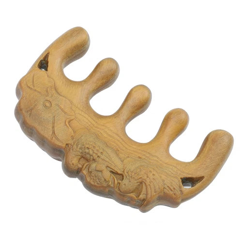 Anti-Static Hair & Scalp Massage Comb – Portable Meridian Brush